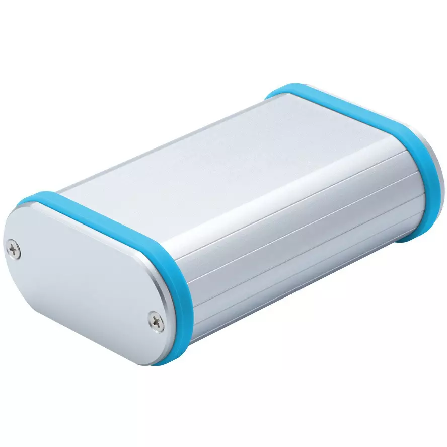 TAKACHI MXB Series Aluminum Mobile Case with Silicone Band 72x38.2x112 mm, MXB4-7-11SCP