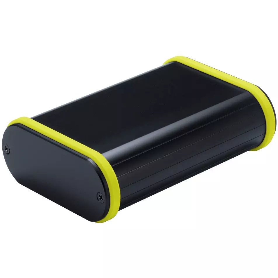 TAKACHI MXB Series Aluminum Mobile Case with Silicone Band 97.9x44.7x140 mm, MXB4-10-14BGP
