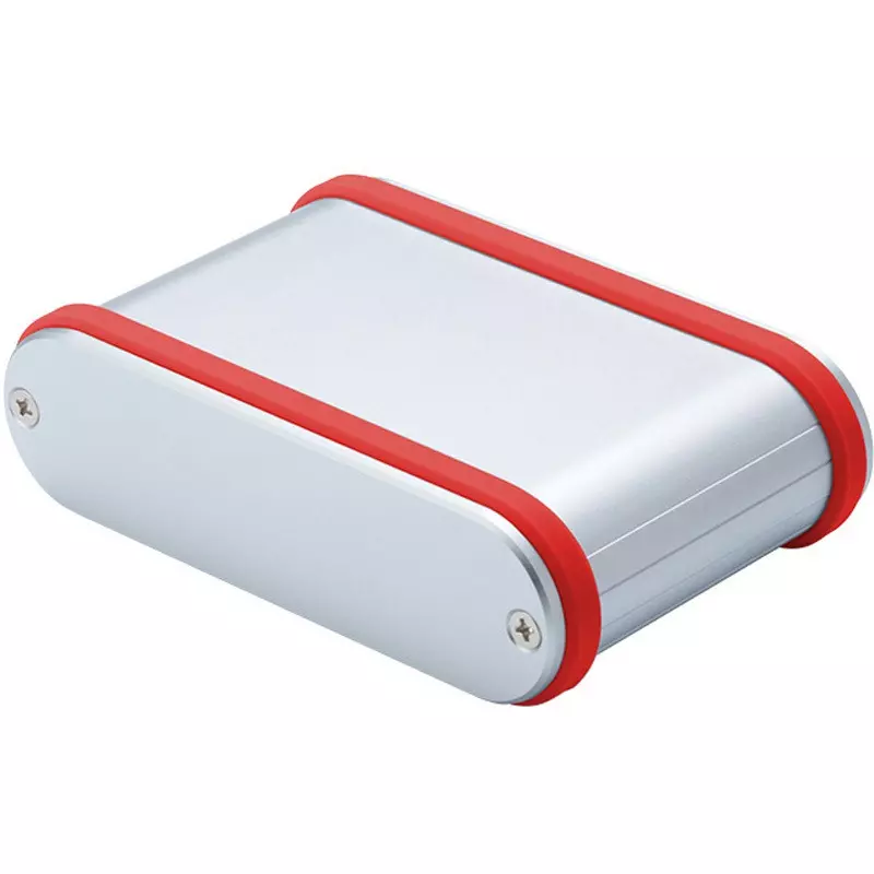 TAKACHI MXB Series Aluminum Mobile Case with Silicone Band 113.9x33.5x72 mm, MXB3-11-7SRP