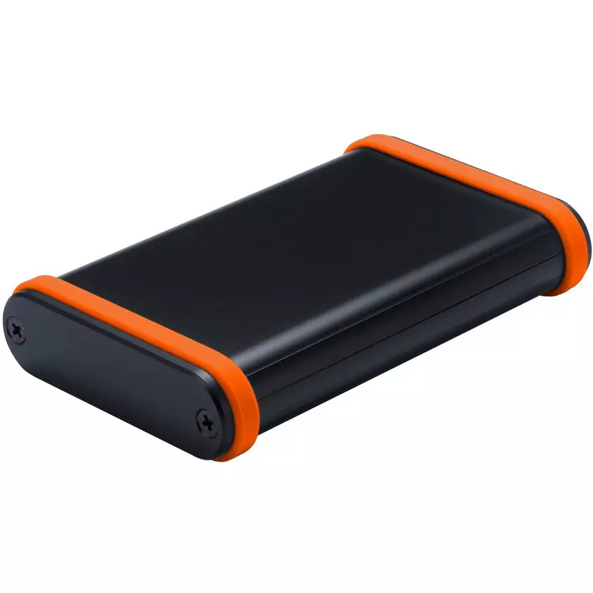 TAKACHI MXB Series Aluminum Mobile Case with Silicone Band 72.5x23.5x114 mm, MXB2-7-11BOP