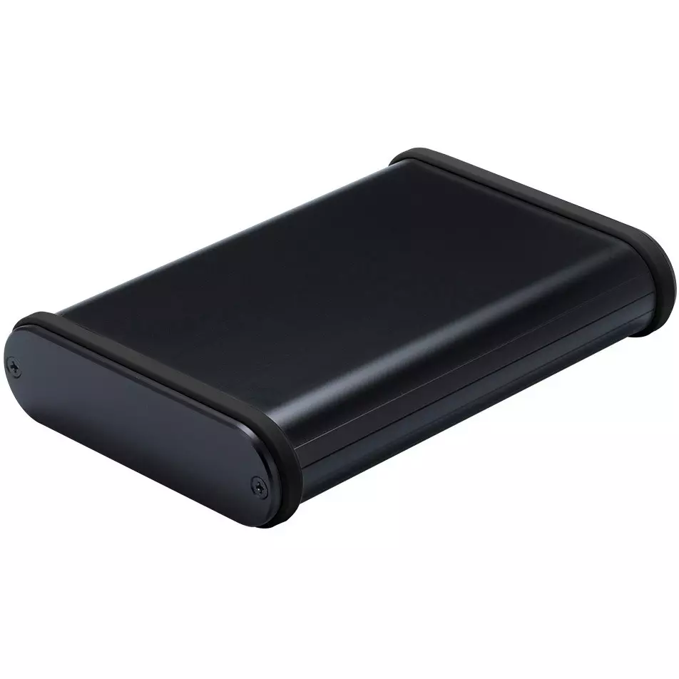 TAKACHI MXB Series Aluminum Mobile Case with Silicone Band 113.9x33.5x162 mm, MXB3-11-16BBP