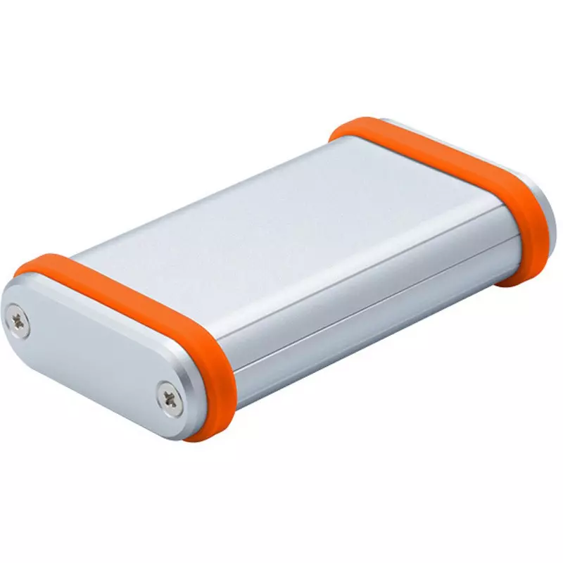 TAKACHI MXB Series Aluminum Mobile Case with Silicone Band 43.6x18x74 mm, MXB2-4-7SOP