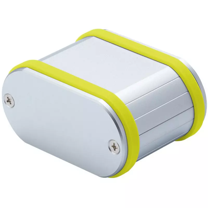 TAKACHI MXB Series Aluminum Mobile Case with Silicone Band 72x38.2x52 mm, MXB4-7-5SGP