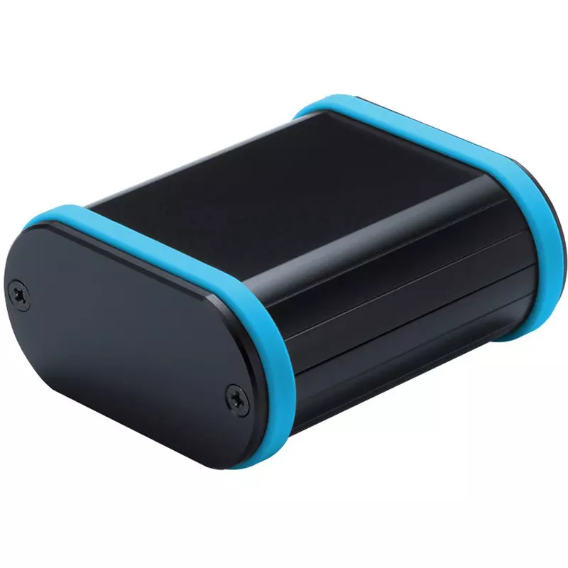 TAKACHI MXB Series Aluminum Mobile Case with Silicone Band 72x38.2x82 mm, MXB4-7-8BCP