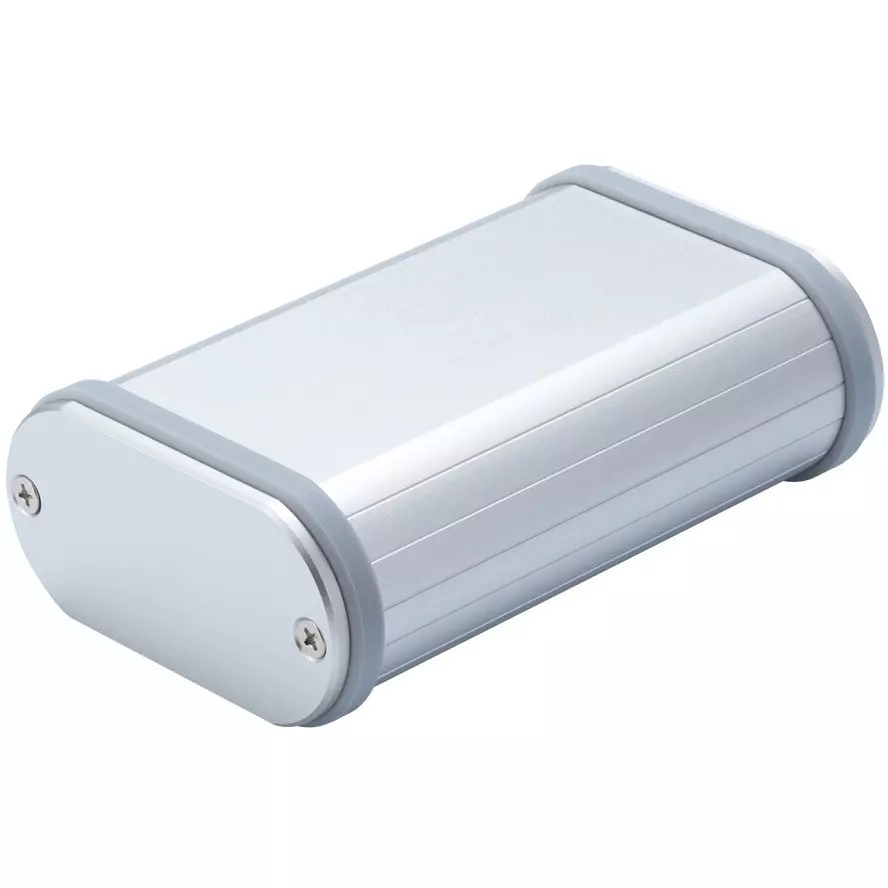 TAKACHI MXB Series Aluminum Mobile Case with Silicone Band 72x38.2x112 mm, MXB4-7-11SLP