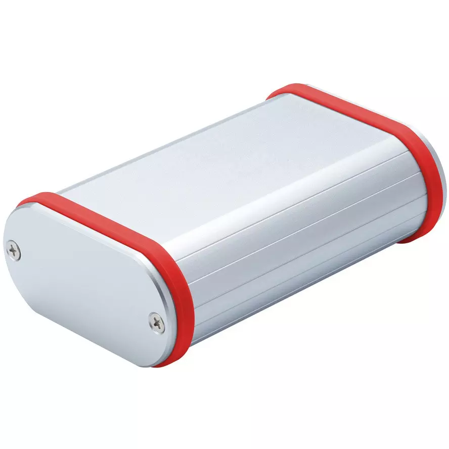 TAKACHI MXB Series Aluminum Mobile Case with Silicone Band 72x38.2x112 mm, MXB4-7-11SRP