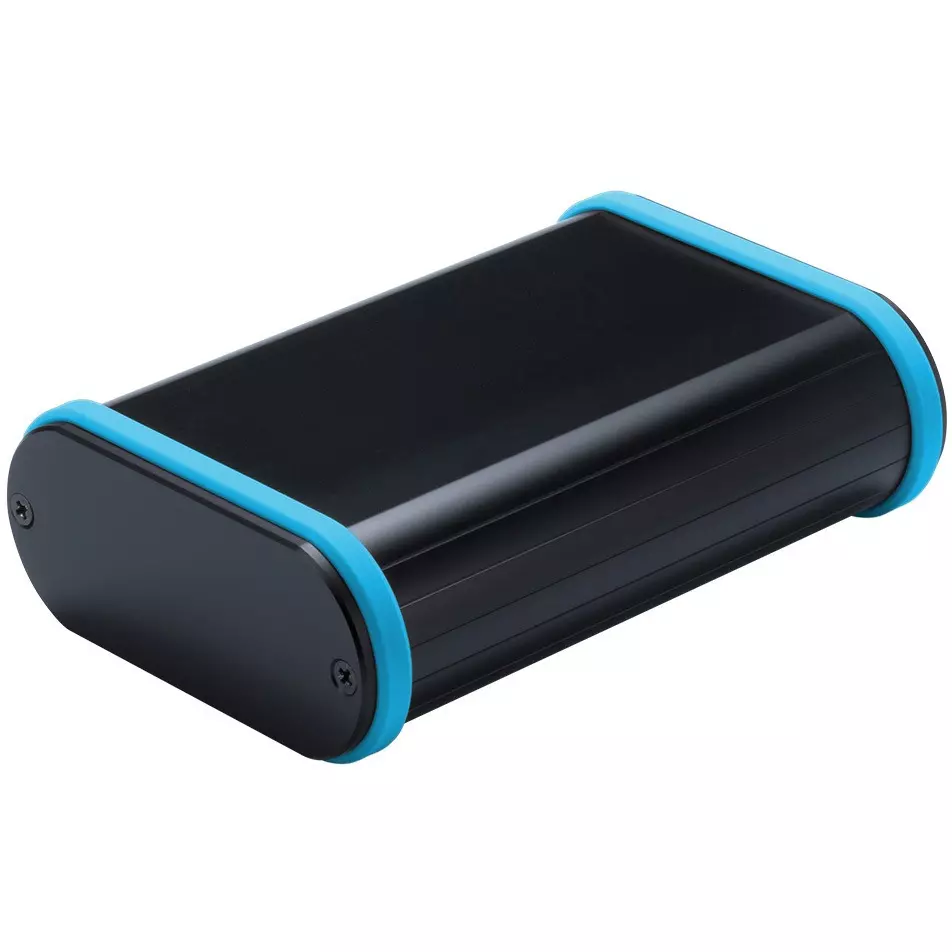 TAKACHI MXB Series Aluminum Mobile Case with Silicone Band 97.9x44.7x140 mm, MXB4-10-14BCP