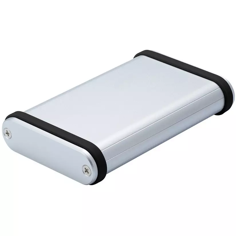 TAKACHI MXB Series Aluminum Mobile Case with Silicone Band 72.5x23.5x114 mm, MXB2-7-11SBP