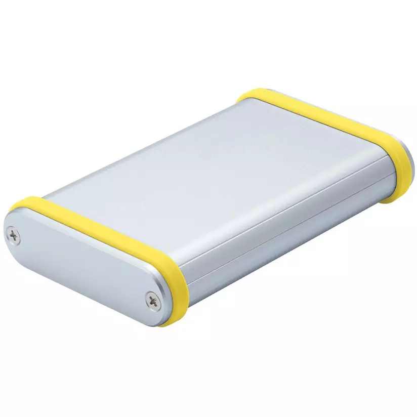 TAKACHI MXB Series Aluminum Mobile Case with Silicone Band 72.5x23.5x114 mm, MXB2-7-11SYP