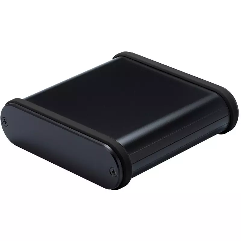 TAKACHI MXB Series Aluminum Mobile Case with Silicone Band 113.9x33.5x112 mm, MXB3-11-11BBP