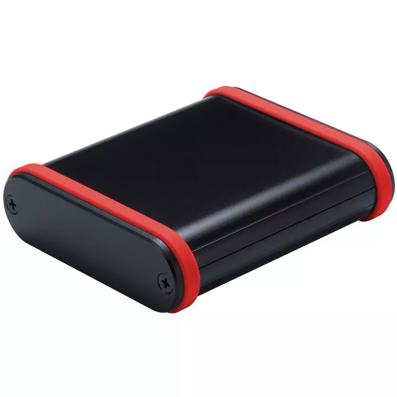 TAKACHI MXB Series Aluminum Mobile Case with Silicone Band 84.8x26.5x94 mm, MXB2-8-9BRP