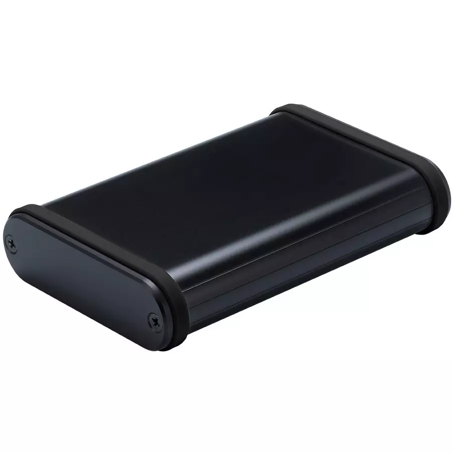 TAKACHI MXB Series Aluminum Mobile Case with Silicone Band 84.8x26.5x124 mm, MXB2-8-12BBP