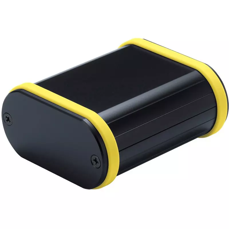 TAKACHI MXB Series Aluminum Mobile Case with Silicone Band 72x38.2x82 mm, MXB4-7-8BYP