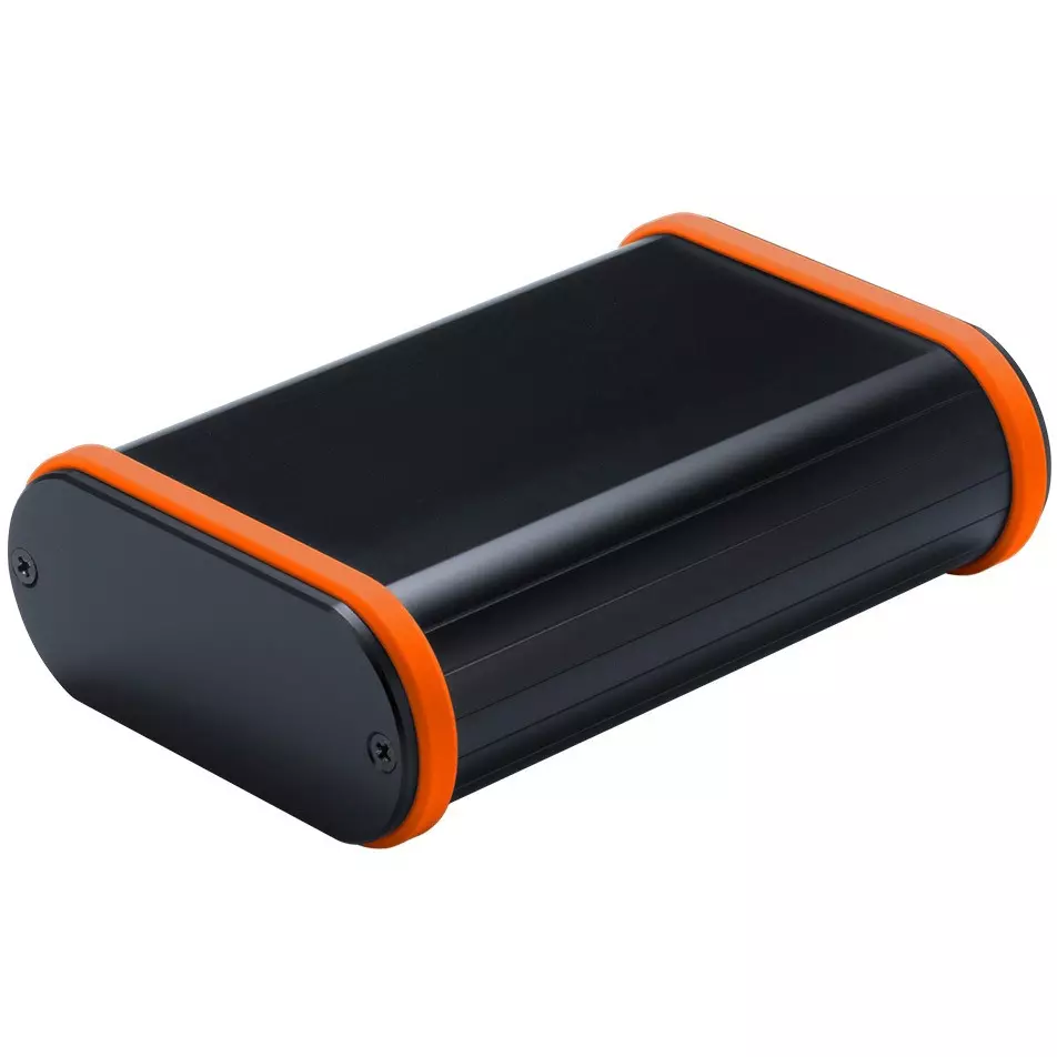 TAKACHI MXB Series Aluminum Mobile Case with Silicone Band 97.9x44.7x140 mm, MXB4-10-14BOP