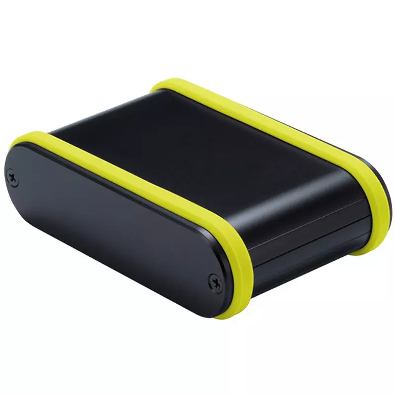 TAKACHI MXB Series Aluminum Mobile Case with Silicone Band 113.9x33.5x72 mm, MXB3-11-7BGP