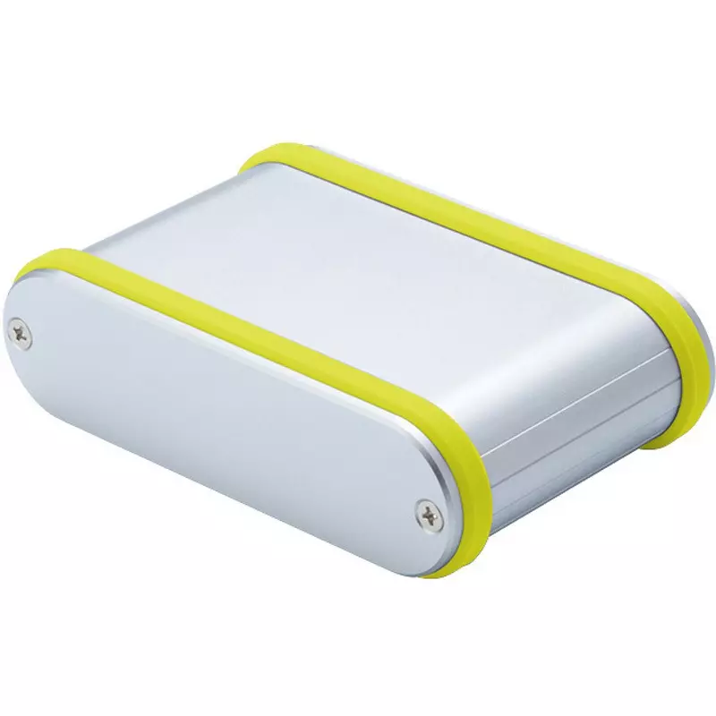 TAKACHI MXB Series Aluminum Mobile Case with Silicone Band 113.9x33.5x72 mm, MXB3-11-7SGP