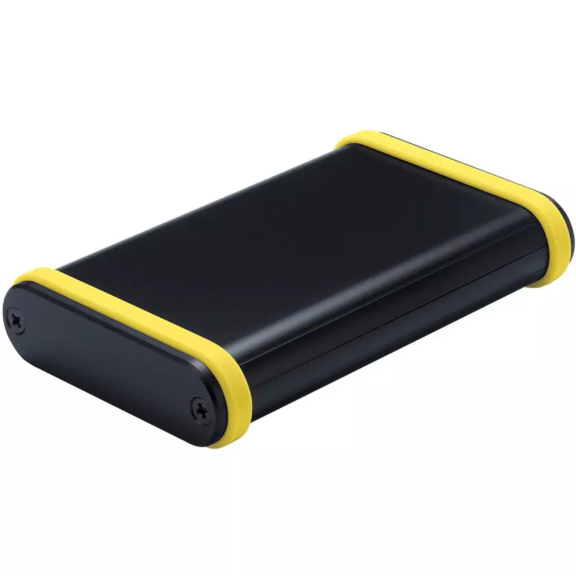 TAKACHI MXB Series Aluminum Mobile Case with Silicone Band 72.5x23.5x114 mm, MXB2-7-11BYP