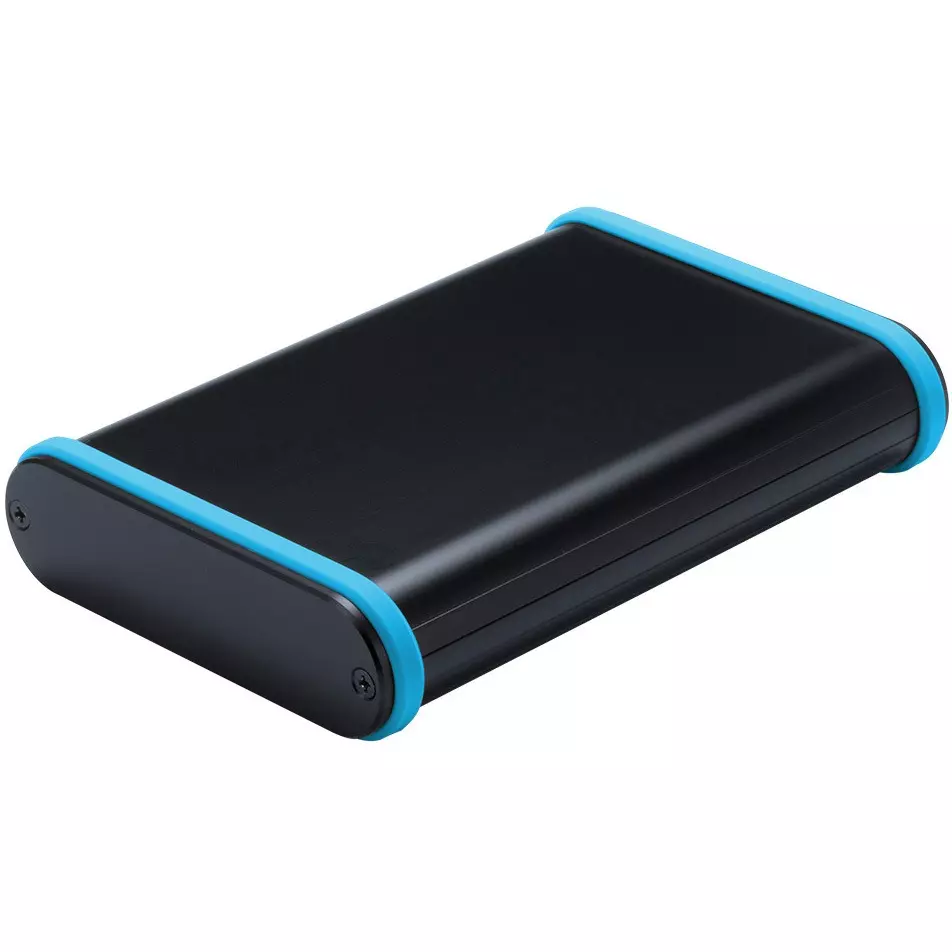 TAKACHI MXB Series Aluminum Mobile Case with Silicone Band 113.9x33.5x162 mm, MXB3-11-16BCP