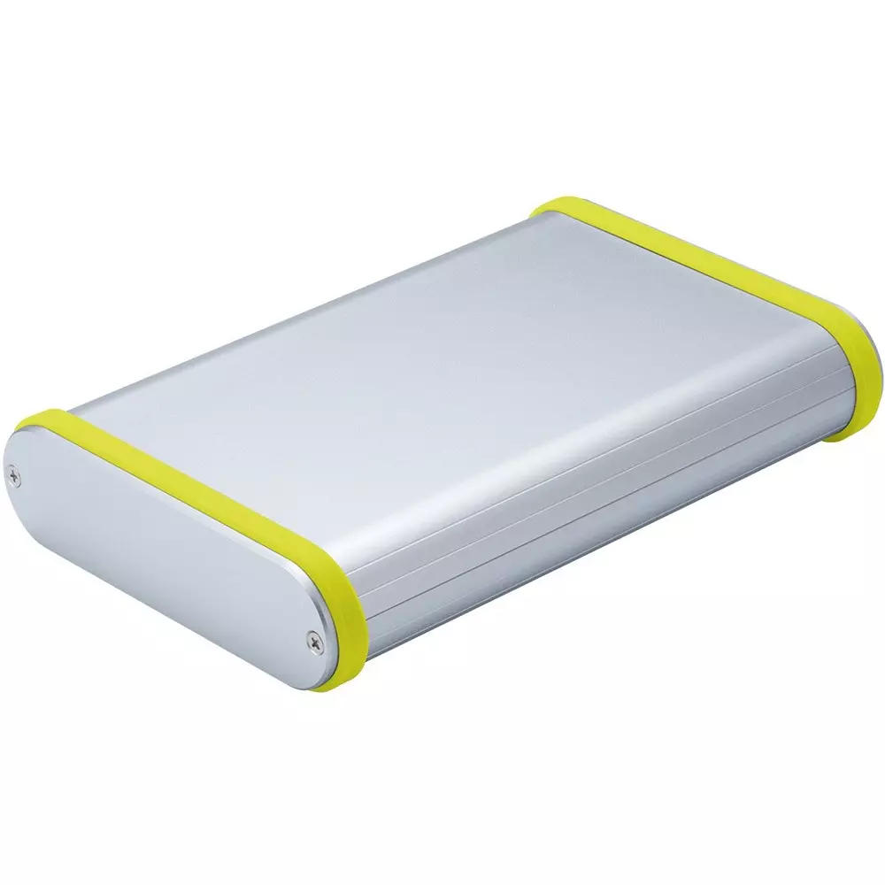 TAKACHI MXB Series Aluminum Mobile Case with Silicone Band 134x38.5x200 mm, MXB4-13-20SGP