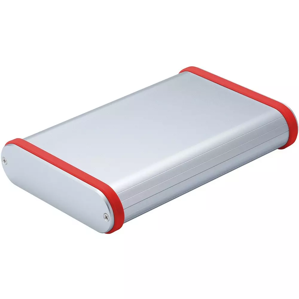 TAKACHI MXB Series Aluminum Mobile Case with Silicone Band 134x38.5x200 mm, MXB4-13-20SRP