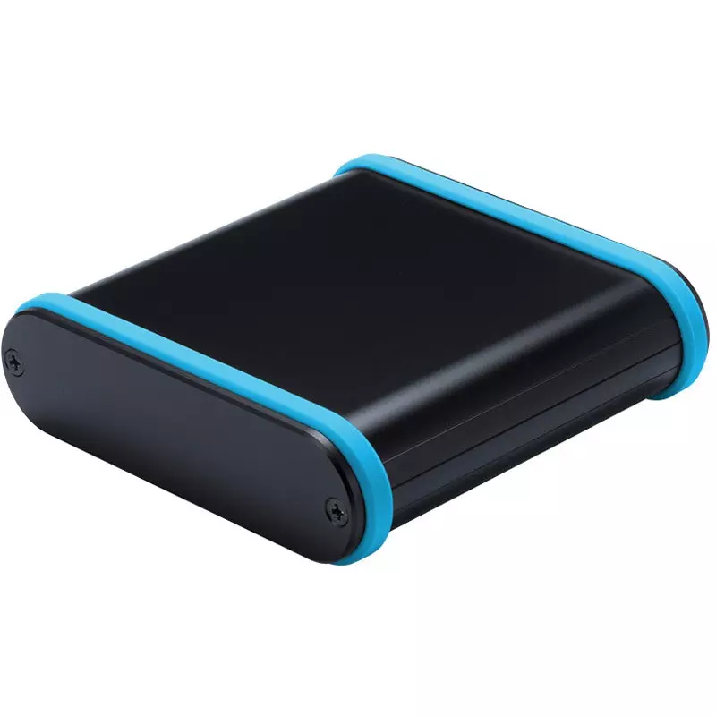 TAKACHI MXB Series Aluminum Mobile Case with Silicone Band 113.9x33.5x112 mm, MXB3-11-11BCP
