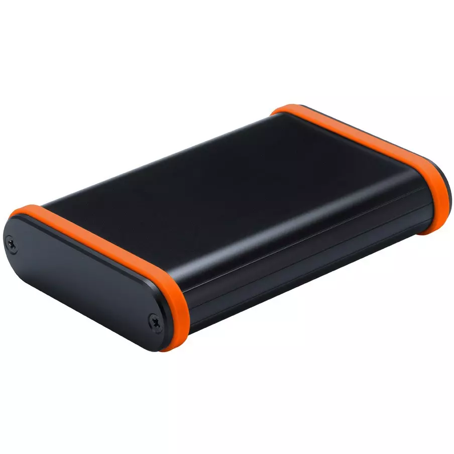 TAKACHI MXB Series Aluminum Mobile Case with Silicone Band 84.8x26.5x124 mm, MXB2-8-12BOP