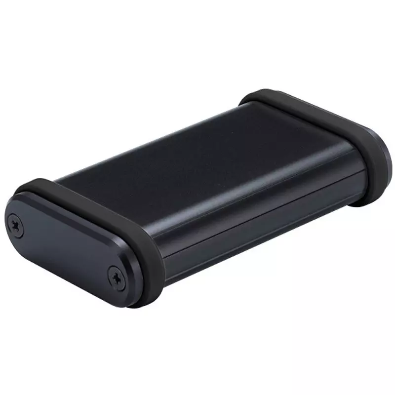 TAKACHI MXB Series Aluminum Mobile Case with Silicone Band 43.6x18x74 mm, MXB2-4-7BBP