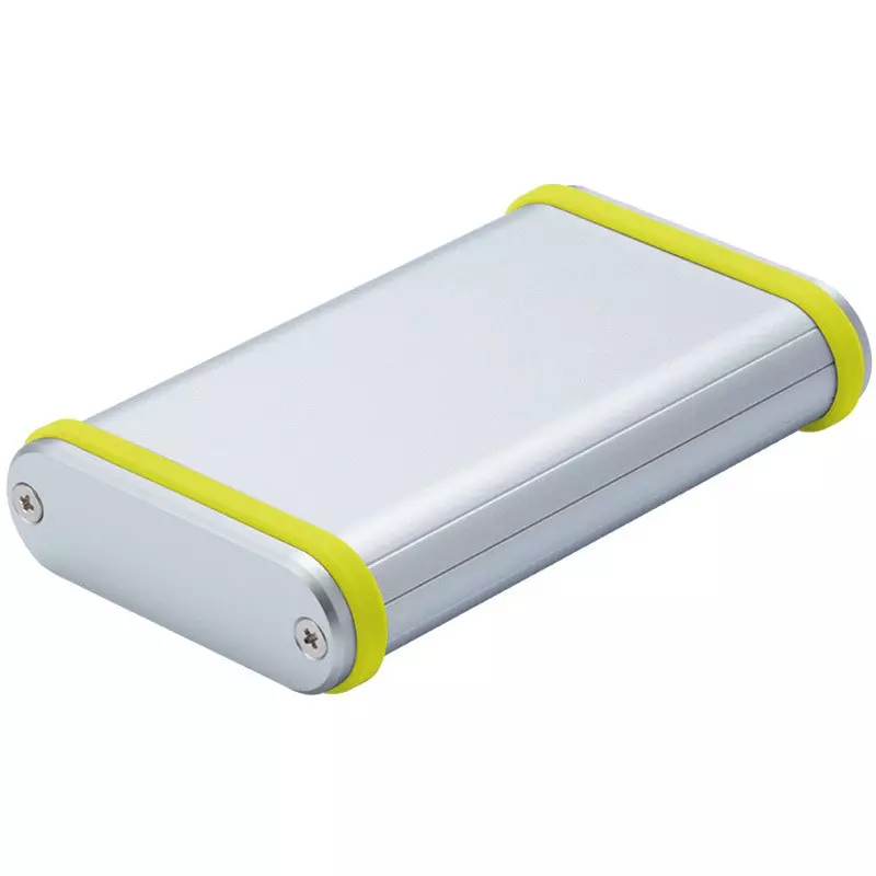 TAKACHI MXB Series Aluminum Mobile Case with Silicone Band 59.6x20.3x96 mm, MXB2-6-10SGP