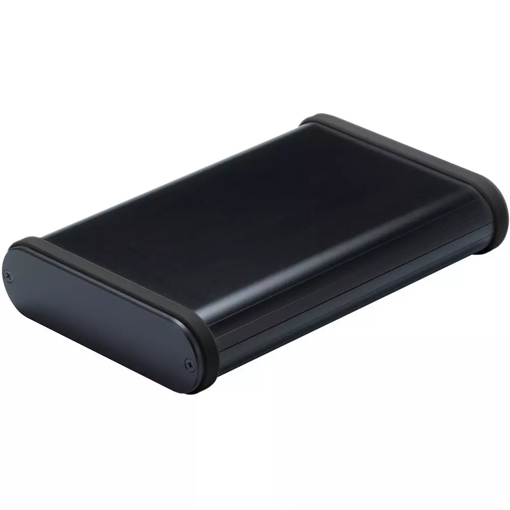TAKACHI MXB Series Aluminum Mobile Case with Silicone Band 134x38.5x200 mm, MXB4-13-20BBP