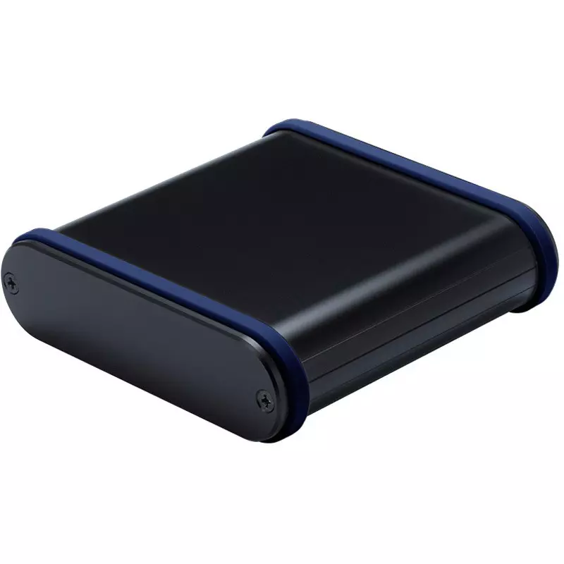 TAKACHI MXB Series Aluminum Mobile Case with Silicone Band 113.9x33.5x112 mm, MXB3-11-11BNP