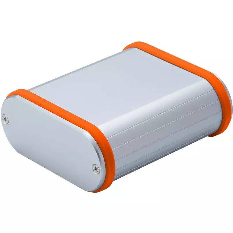 TAKACHI MXB Series Aluminum Mobile Case with Silicone Band 97.9x44.7x110 mm, MXB4-10-11SOP