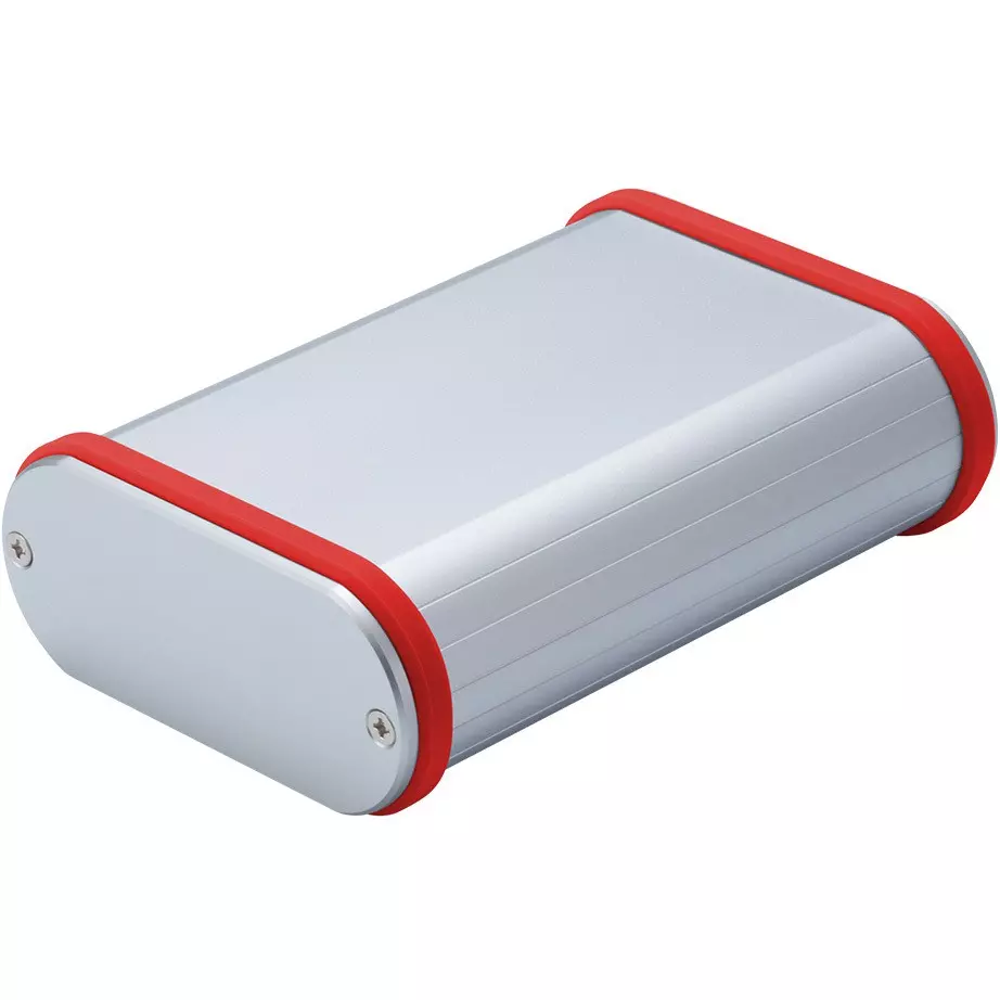 TAKACHI MXB Series Aluminum Mobile Case with Silicone Band 97.9x44.7x140 mm, MXB4-10-14SRP