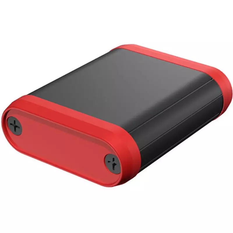 TAKACHI MX Series Round Mobile Case 41x15x50 mm Black / Red, MX2-4-5BRH