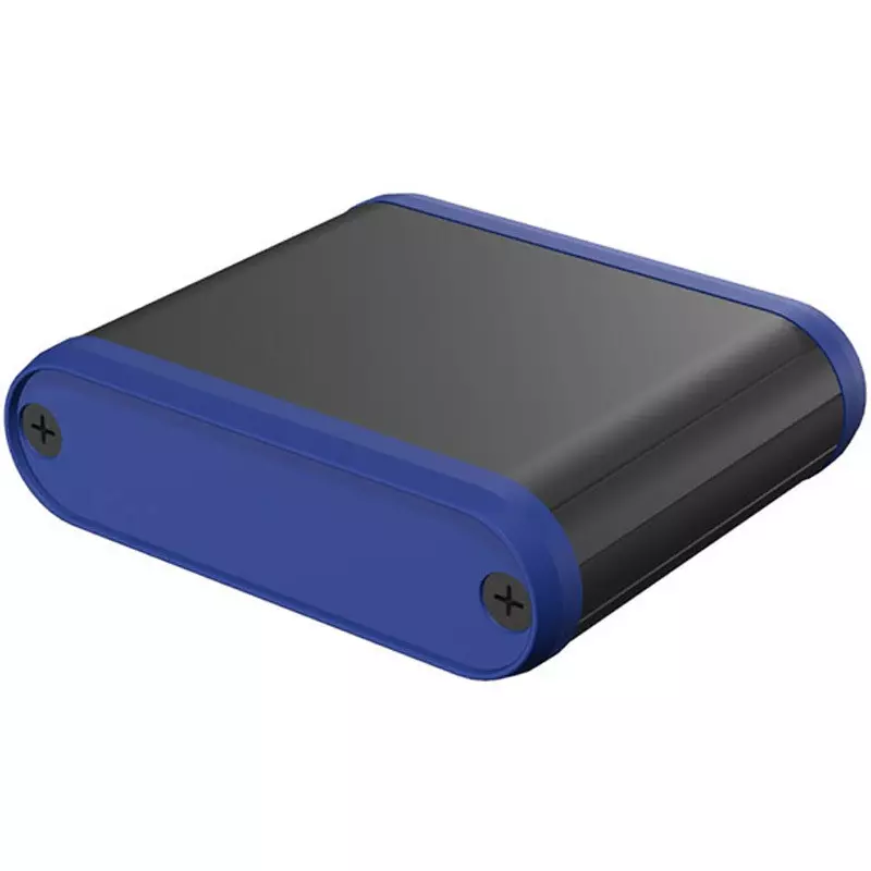 TAKACHI MX Series Round Mobile Case 70x20x60 mm Black / Navy, MX2-7-6BNH