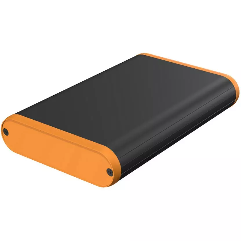 TAKACHI MX Series Round Mobile Case 110x30x170 mm Black / Orange, MX3-11-17BOH