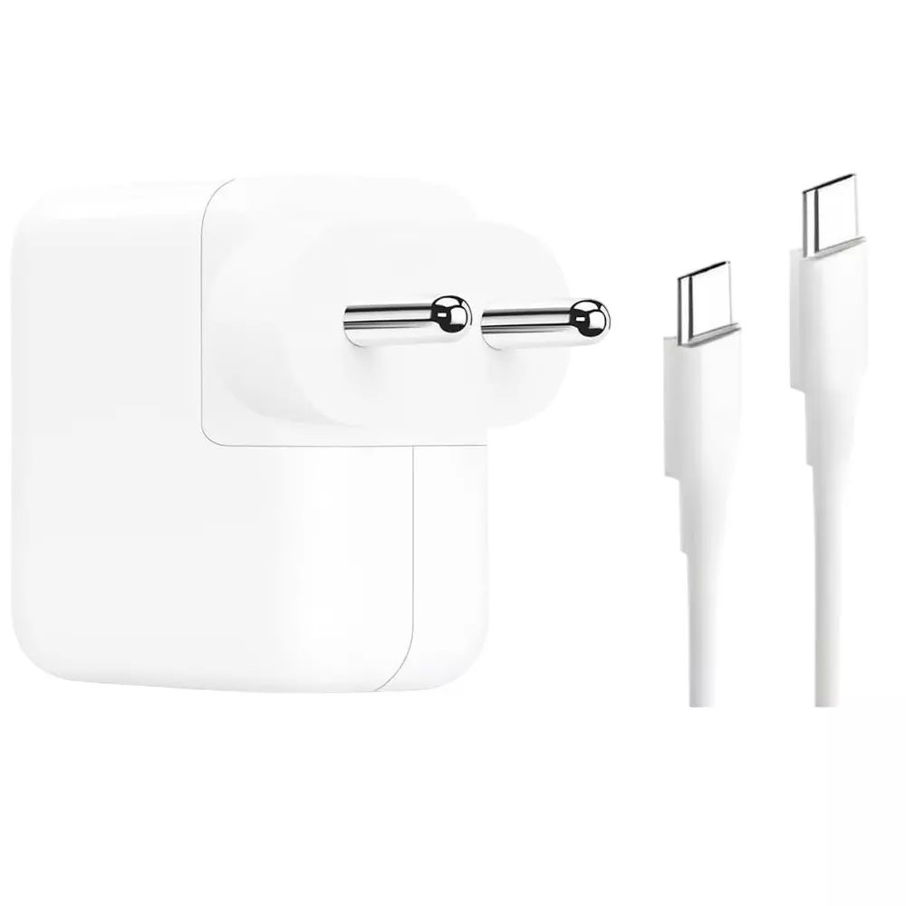 LOTA Fast Charger 30 W Rapid Charging Support with 2 m (6.6 Ft) USB Type-C Cable, MST-3056-LT