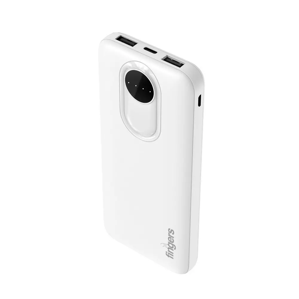 fingers-power-bank-10000-mah-battery-capacity-12-w-output-power-li-polymer-battery-cell-composition-white-color-kickstart-c11