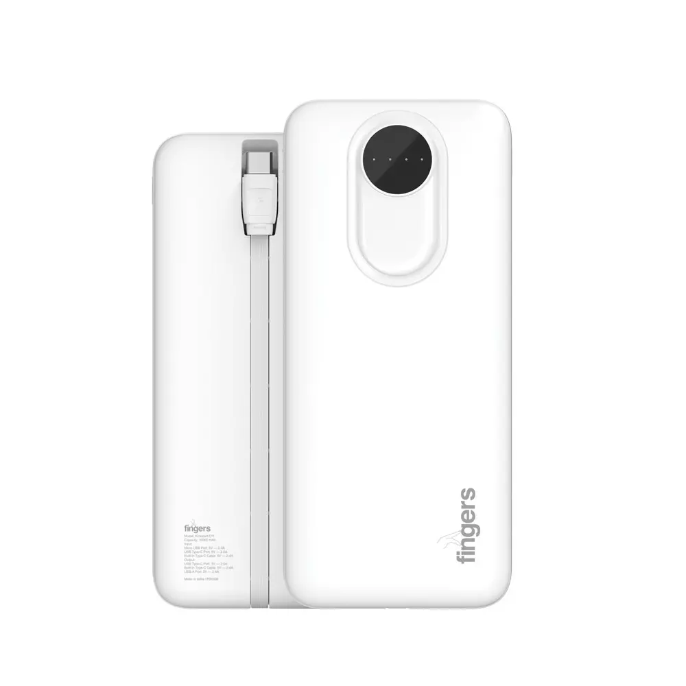 fingers-power-bank-10000-mah-battery-capacity-12-w-output-power-li-polymer-battery-cell-composition-white-color-kickstart-c11