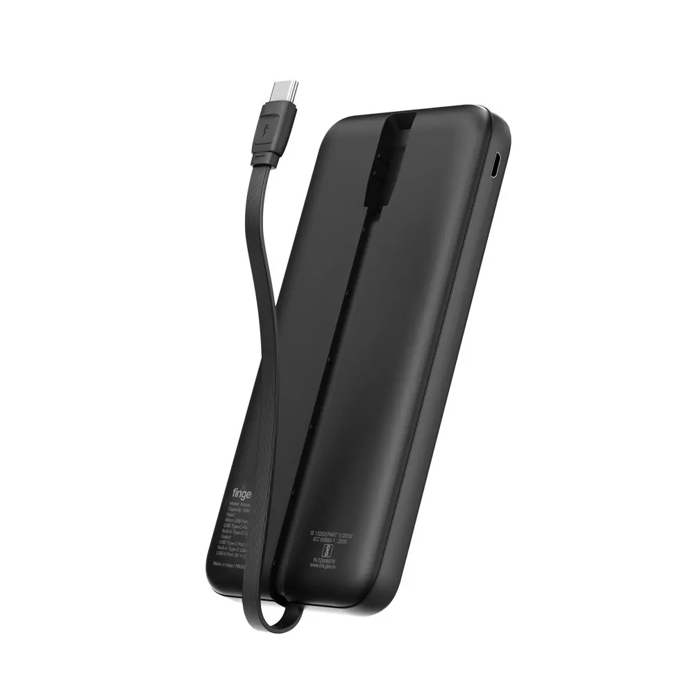 fingers-power-bank-10000-mah-battery-capacity-12-w-output-power-li-polymer-battery-cell-composition-black-color-kickstart-c11