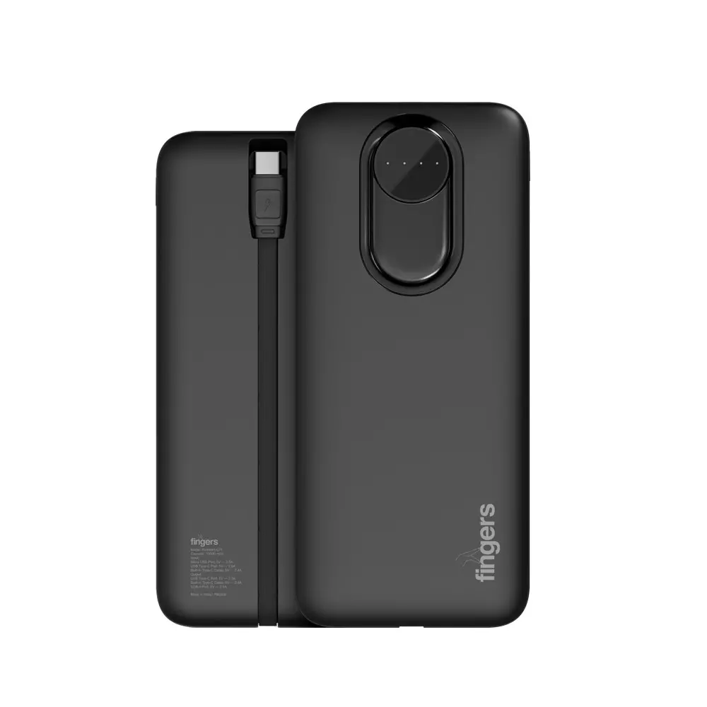 fingers-power-bank-10000-mah-battery-capacity-12-w-output-power-li-polymer-battery-cell-composition-black-color-kickstart-c11