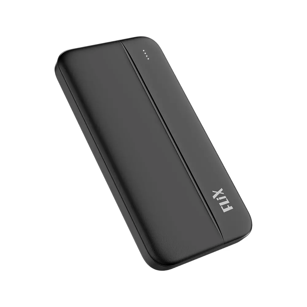 Flix Beetel QCPD Power Bank 22.5 W 10000 mAH Battery Capacity USB C/B Black