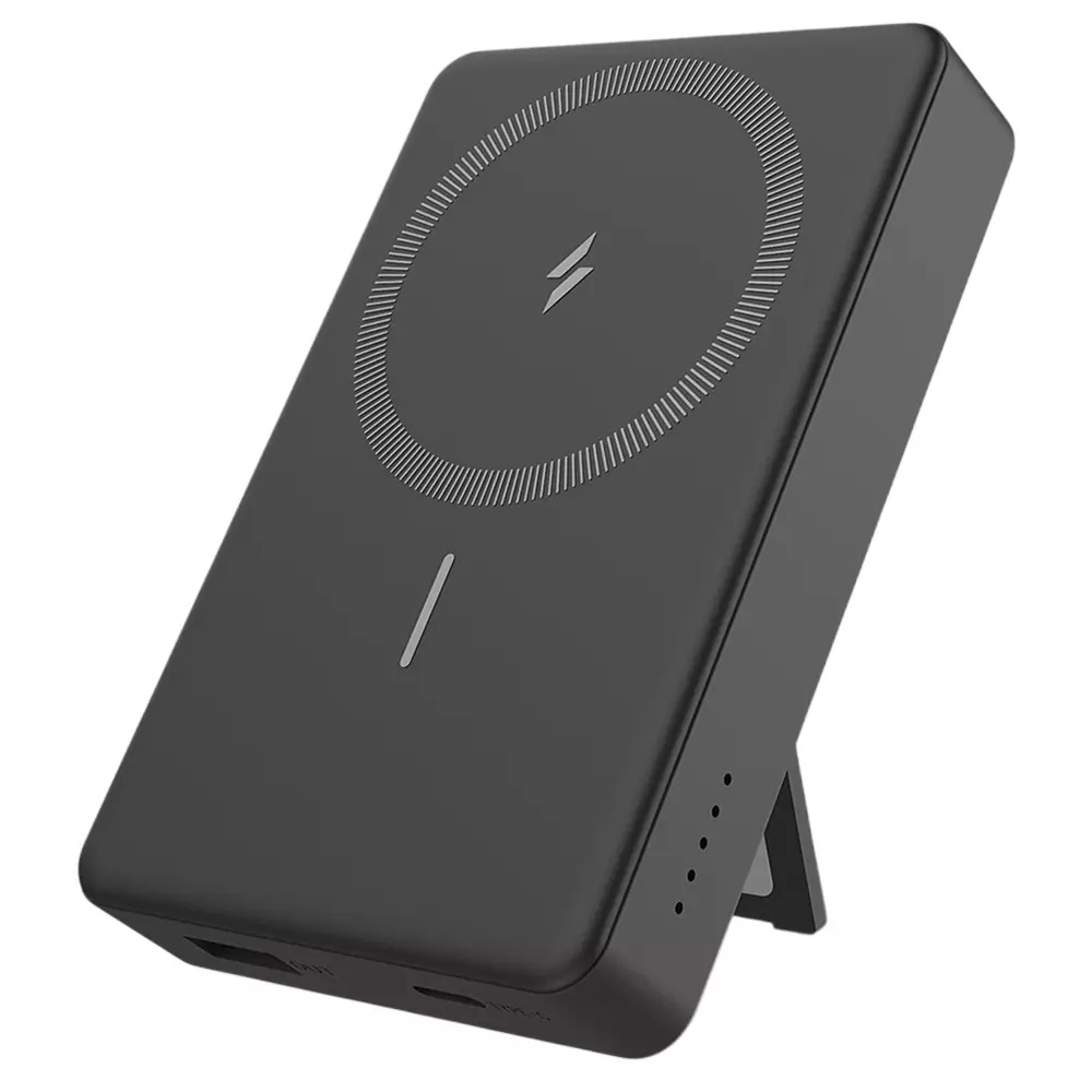 INTEX Wired & Wireless Power Bank 10000mAh Capacity 22.5 W Maximum Output Power, Strong Volt QCPD 10K POLY