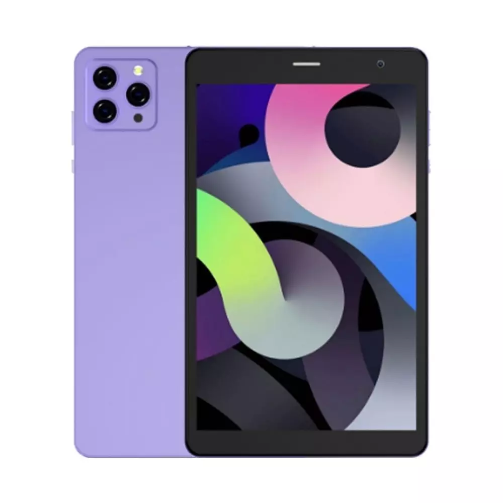 I Kall N16 4G Tablet Purple 8 Inch (203.2 mm) 3 GB RAM, 32 GB ROM, Octa Core 1.6 GHz, Android 10, 4000 mAh Battery, Dual Camera, Wi-Fi+Voice Calling