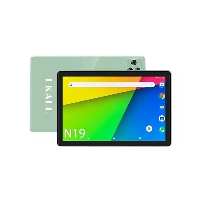 Ikall Tablet 10 inch (25.4 cm) HD+ Display, 4 GB RAM, 64 GB ROM (Expandable), Android with Octa-Core Processor, 13 MP Rear + 8 MP Front Camera, 6000 mAh Battery, WiFi & 4G Voice Calling