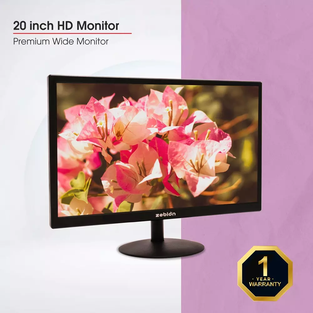 Zebion 20HD 20 inch LED HD Monitor
