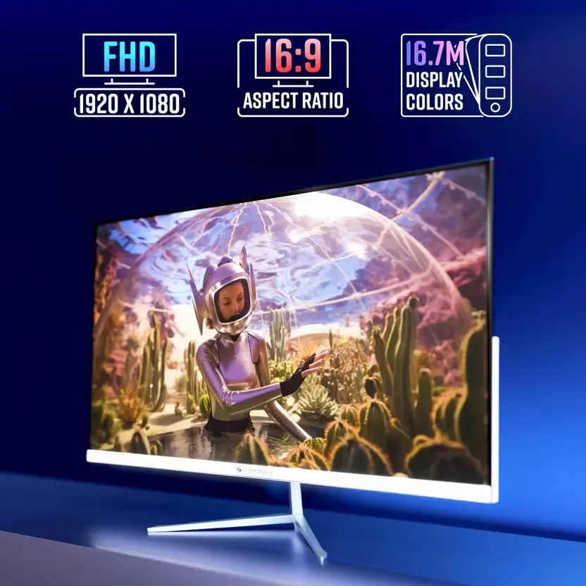 Zebronics Gaming Monitor 68.58 cm (27 inch) Full HD IPS Panel Display 100 Hz Refresh Rate with 300 Nits Brightness