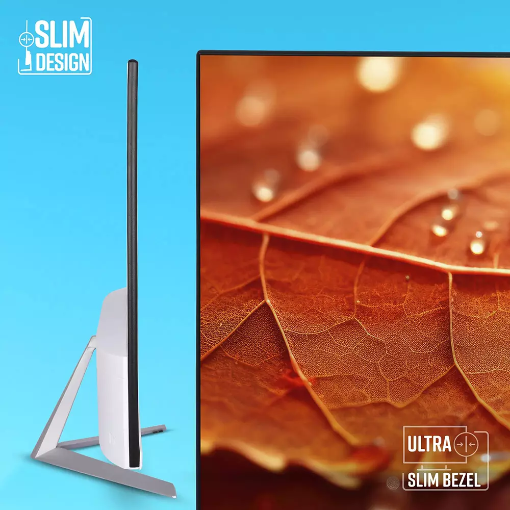 Zebronics Full HD VA Panel Monitor 60.96 cm (24 inch) 100 Hz Refresh Rate With 250 Nits Brightness Metal Stand, ZEB-EA124