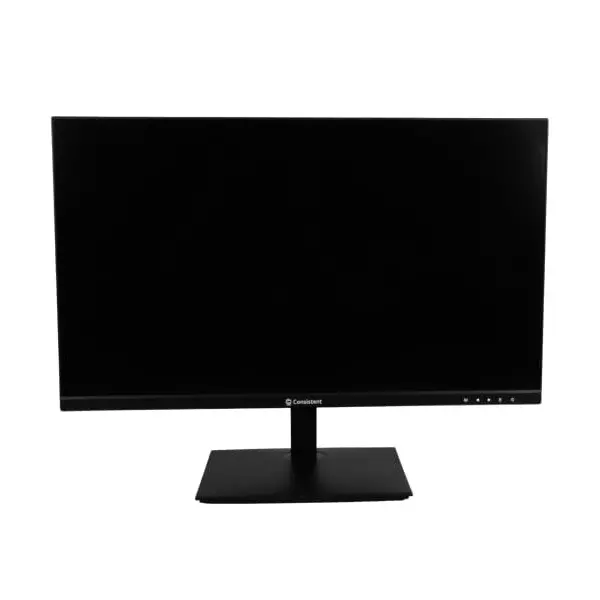 Consistent 2400 Ultra-Slim Monitor 60 cm (24 inch) 1920x1080 Pixels with In-built Speakers, Black