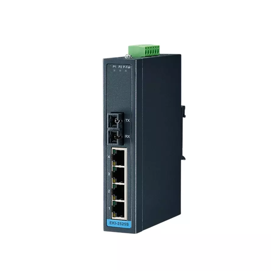 Advantech Ethernet Switch DC 12 to 48 V Input Power -10 to 60â„ƒ Operating Temperature Range, EKI-2525M-BE