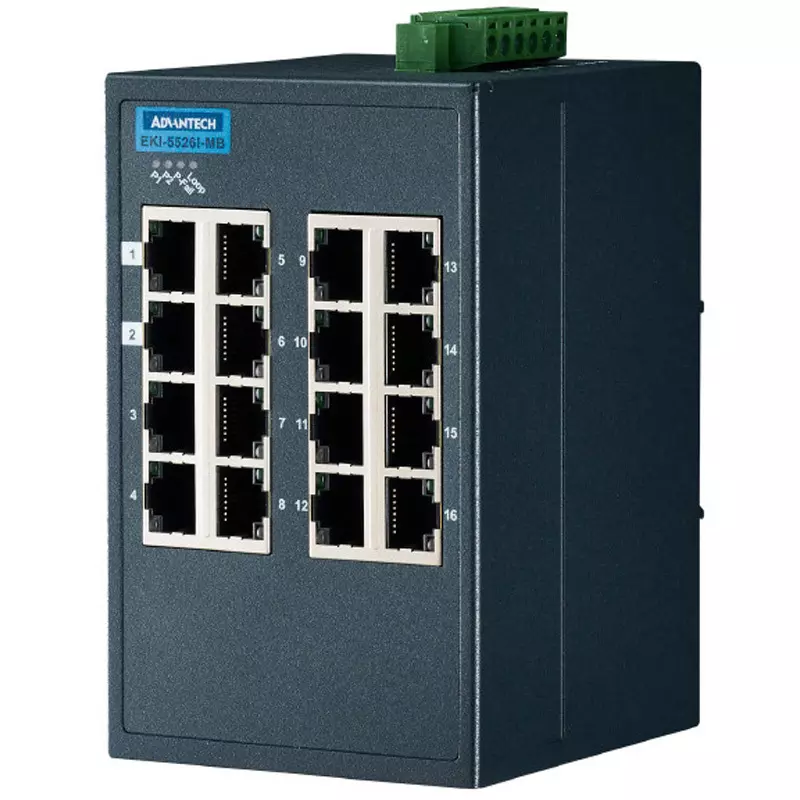 Advantech Ethernet Switch -40 to 75â„ƒ Operating Temperature Range Ethernet Interface, EKI-5526I-PN-AE